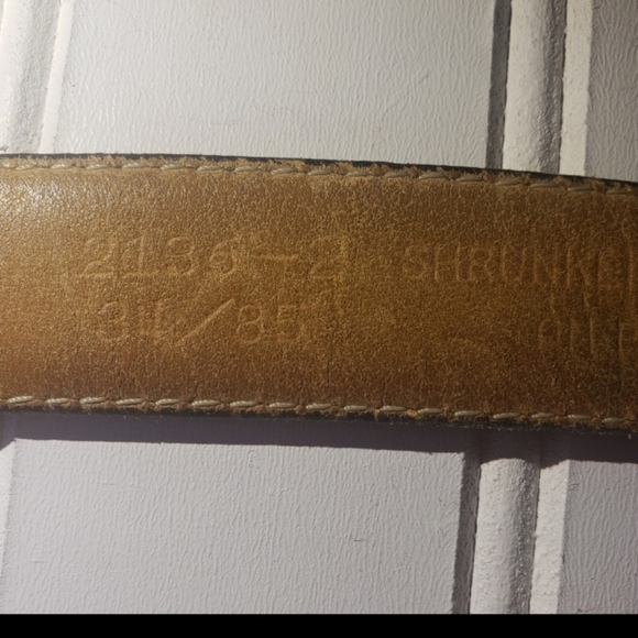 Vintage Yves Saint Laurent Double Hardware Belt - Picture 5 of 5